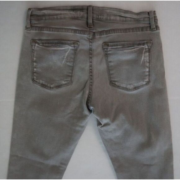 Frame Denim Le Garcon LGJ795 Women's Sz 25 Gray Kensington Denim Jeans $220 - Picture 6 of 8